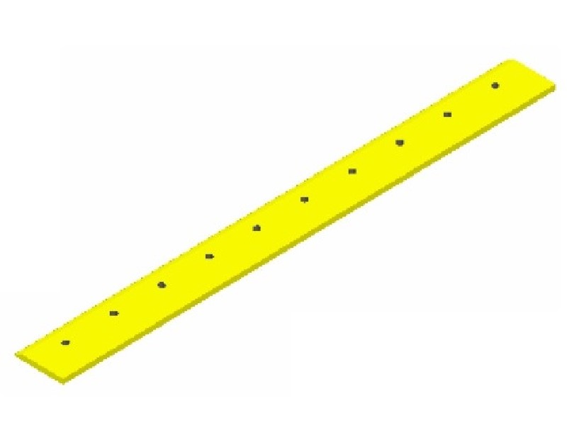 CUCHILLA BASE BARREDORA 1562X150X16  10 # 5/8"