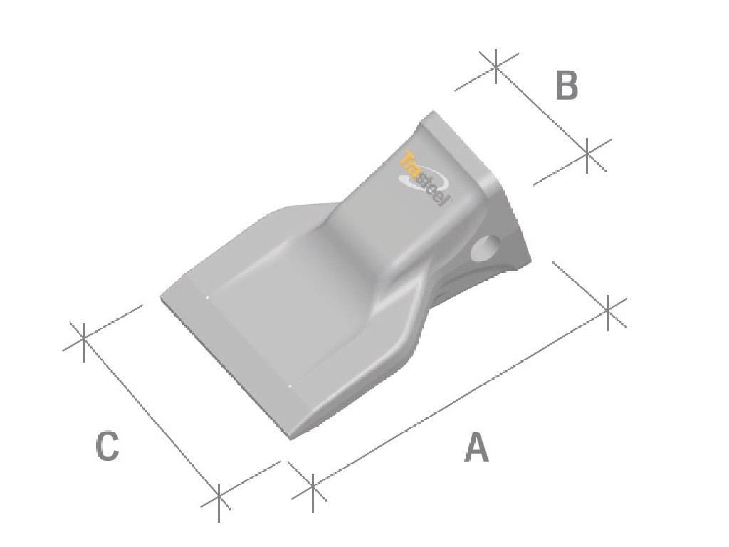 DIENTE TRASTEEL J350 FLARE