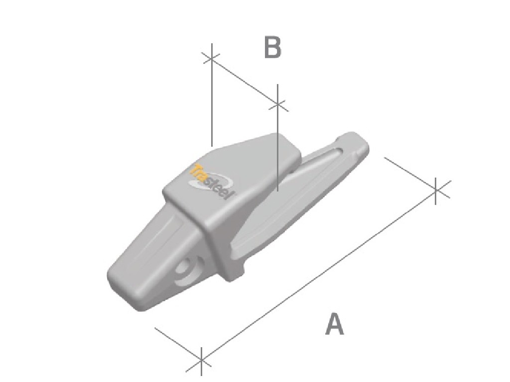 PORTADIENTE TRASTEEL CAT J300 - 35mm