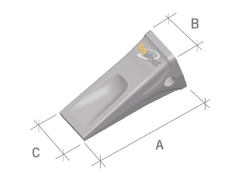 DIENTE TRASTEEL 9W8552 STD LONG