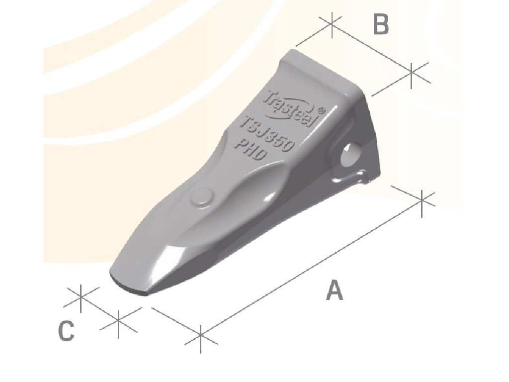 DIENTE TRASTEEL ELITE TSJ350PHD-2