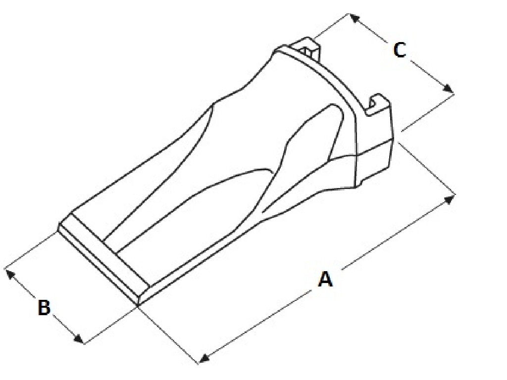 DIENTE TRASTEEL SUPER V13SYL